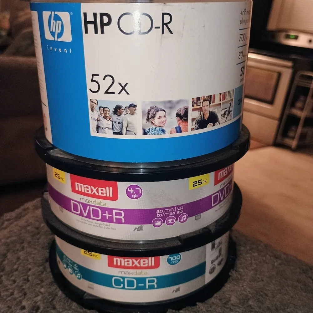 HP cd discs